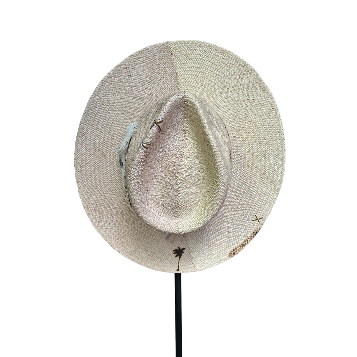 Sombrero Meza ☽ Rosa palo & Natural
