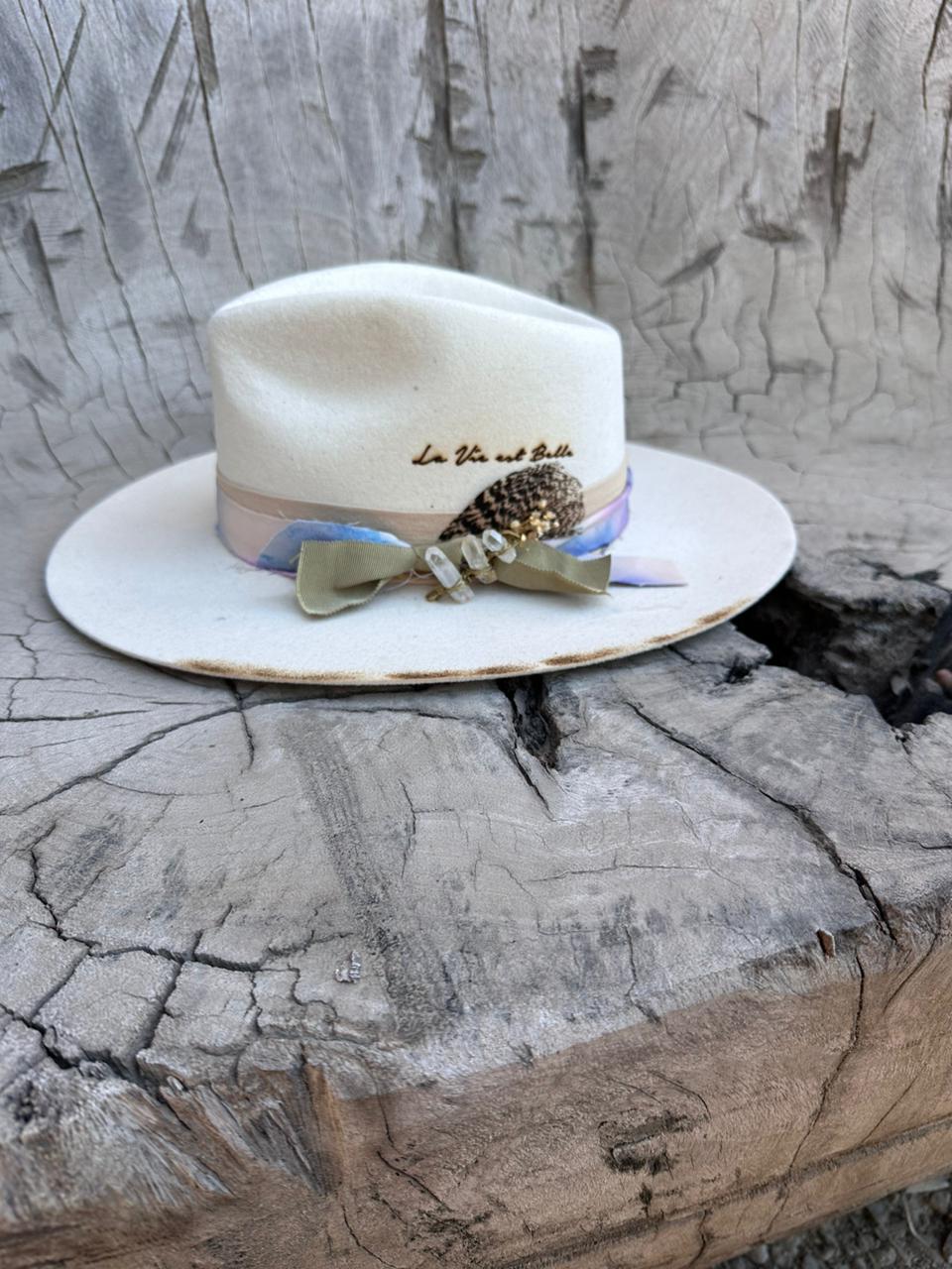 sombrero Lumi ☽ Off White