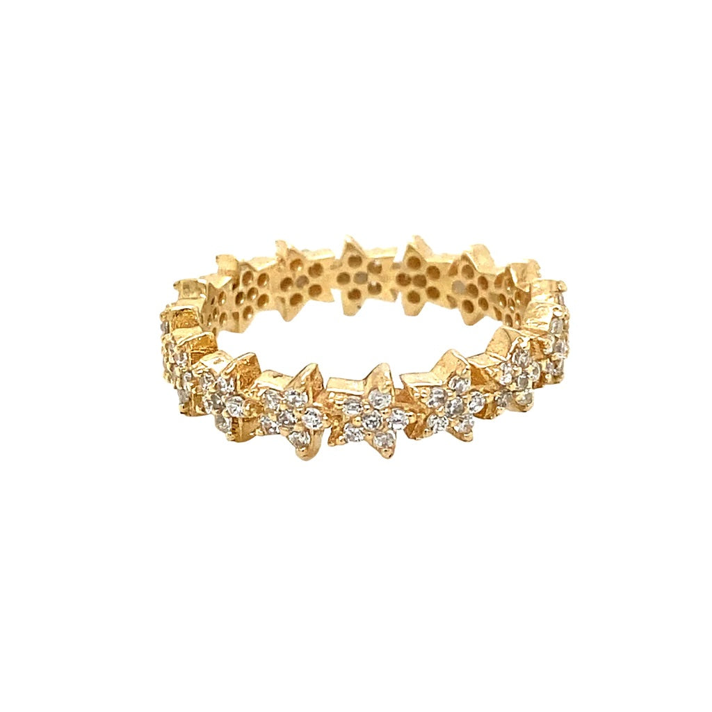 Anillo Starz 𖦹 Oro