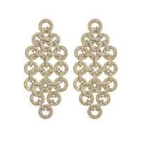 Adi Earrings · Milky Gold